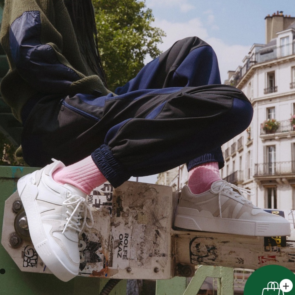 Lacoste Women's L002 Leather Sneakers - 6.5 - Picture 6 of 6